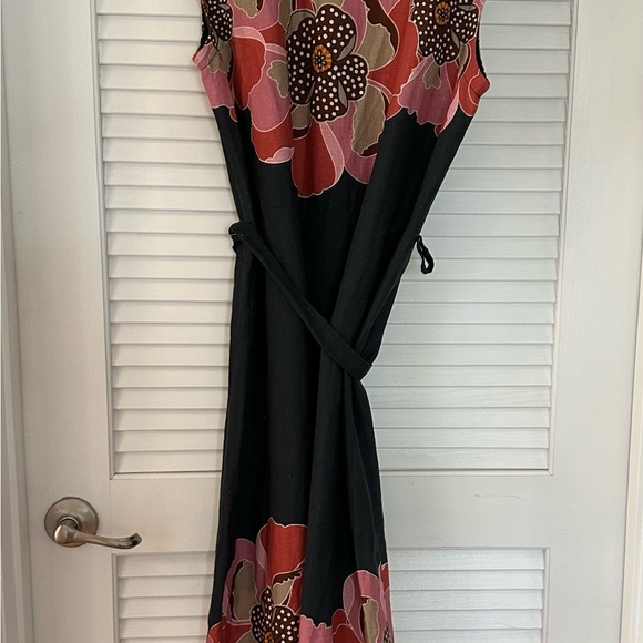 NWOT Magari (Made in Italy)  Floral Sleeveless Dress - multi colored - Picture 5 of 10